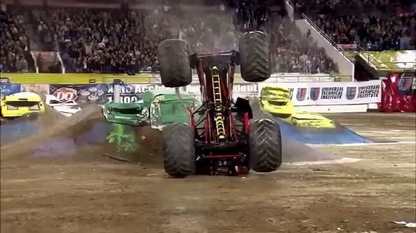 Every Monster Jam Freestyle Crash In Orlando (2007-2014)