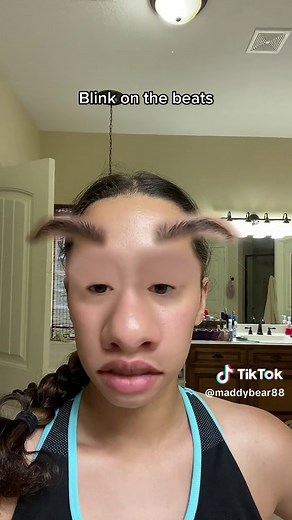 Blinking Challenge Filter Trending on Social Media