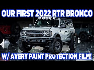 Building Our Very First 2022 RTR Ford Bronco From Start To Finish!