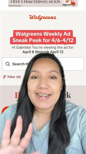 Gaby❤️‍🔥 | Walgreens Weekly Ad Sneak Peek for 4/6-4/12 #walgreens #walgreensdeals #walgreenscouponing #couponing | Instagram