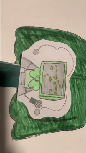 •I couldn’t find the full audio for kahoot music• #art #artandcraft #dandysworld #drawing #trivia