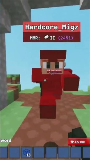 Yes, I’m bad at PvP #minecraft