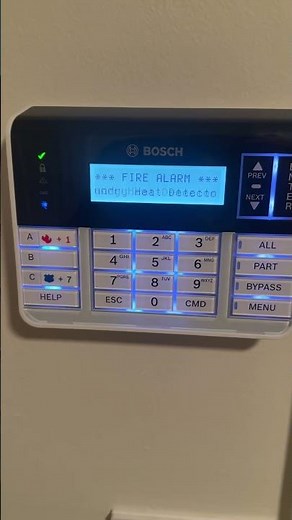 Bosch B9512G Home System Quick Test 3