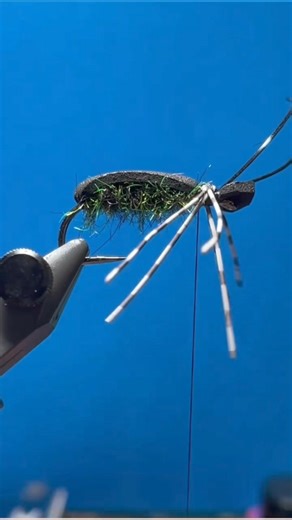 Foam Giant Patagonia Beetle Fly - For whatever reason, this pattern had the most views out of all the flies I ever posted with 21.7 million views 🤷🏻‍♂️ #beetle #flytying #flyfishing #patagonia #pesca #pescaconmosca | The Tao of Flies