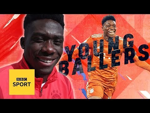 Alphonso Davies' journey from refugee to rising Bayern Munich star | Young Ballers