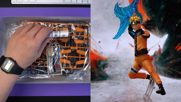 Naruto Model Kit Built to Perfection in Minutes