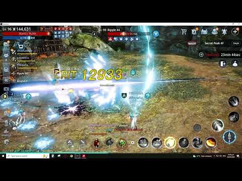 Mir4 Hybrid Lancer (High Crit) build asia 252
