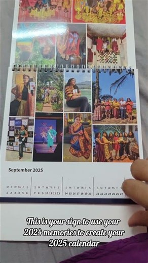 This is your Sign to make a New Year Calendar with the past years memories.