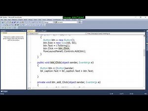 Button Array in Windows Form using C#