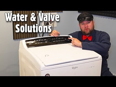 Whirlpool Washer Won't Fill with Water or Leaks Into Washer - How to Test & Fix