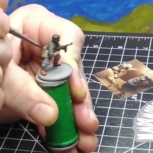 High Speed Short Painting 2 More Warlord Games Bolt Action German Grenadiers WWII Pt 6