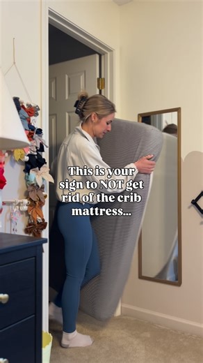 Inside the House We Call Home | Intentional Motherhood ✨ on Instagram: "This is your sign to not get rid of the crib mattress!!! At first, we saved them simply in preparation for the next baby. But somewhere along the way, they turned into a really sweet tradition around here 💤🤍 Now the kids know that the moment one of those crib mattresses gets pulled out, a sibling sleepover is happening!! And bonus… did anyone else make one of those blankets as a kid? 🥹 It definitely doesn’t fit the “vibe”