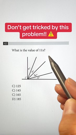 Solving SAT Math Problem for 11x | Math Tutorial