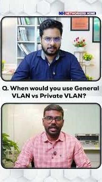 What is VLAN vs Private VLAN? Explained + Real Use Cases! #ccna #netwroking #interview