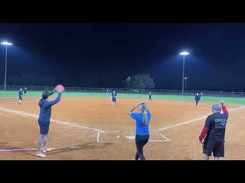 kickball playoff: Pitches Be Crazy (blue) vs ballasgna (black) part-1