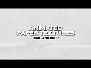 Animated Crumpled Paper Texture