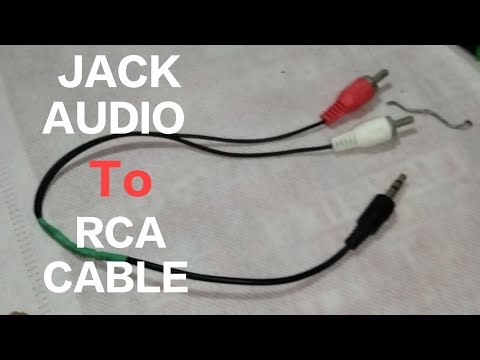 how to make jack audio to RCA cable | mobile to amplifier connection [ ershiel vlogs