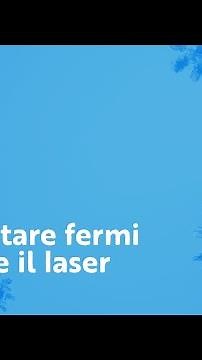 Come stare fermi durante il laser occhi