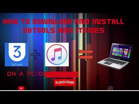 Download and install 3utools and itunes on PC/Desktop
