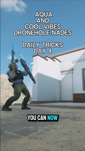 Aqua and cool vibes dronehole grenade lineups Coastline #rainbowsixsiege #r6siege #r6
