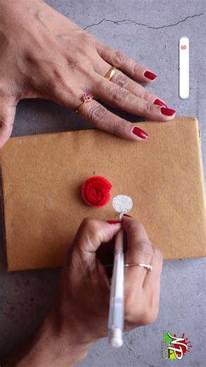 🎄Easy Gift Topper | Gift Wrapping | DIY gift topper #giftideas #ytshorts