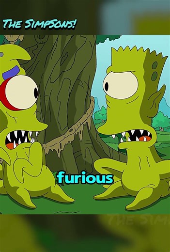 Bart climbed into the machine. #thesimpsons #simpsons #cartoon #animation