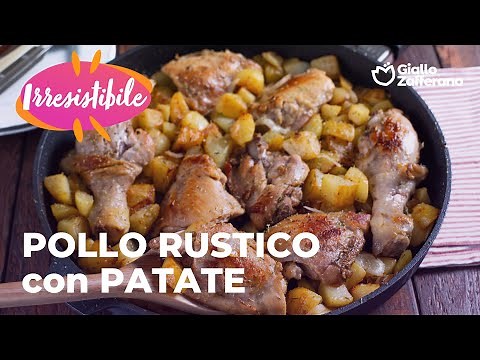 RUSTIC CHICKEN with POTATOES in a PAN: IRRESISTIBLE RESULT 💥🥔🍗