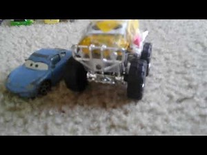Disney Cars 2006 Mini and Van lost in the desert Scene Part 25