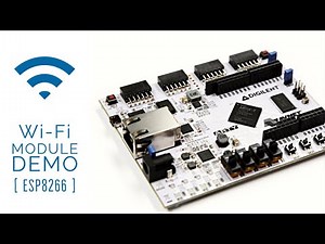 VEGA Processor: ESP8266 Wi-Fi Module Demo