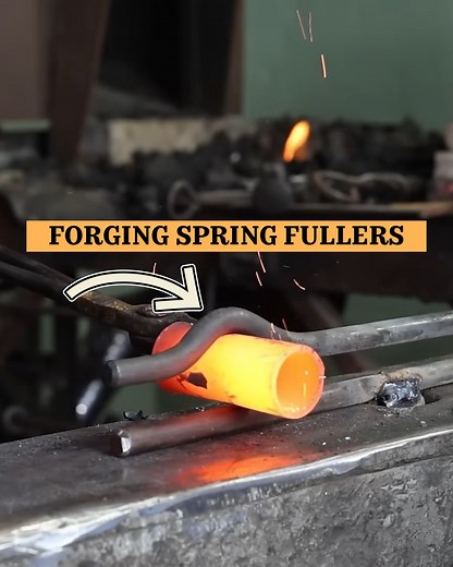 391K views · 2.1K reactions | Sculpt with Precision: The Spring Fuller Technique! | Black Bear Forge | Facebook