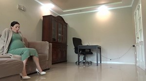 Miss Brunette - Fantasy Pregnant Girl Alien Inside