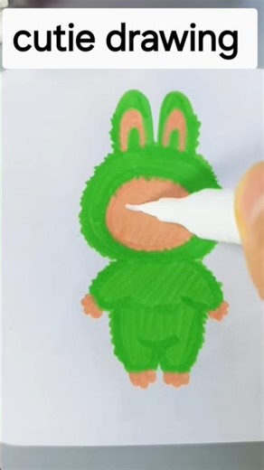 #cute #labubu drawing ready in 10 seconds viral drawing #worlds drawing #beautiful #shortsfeed