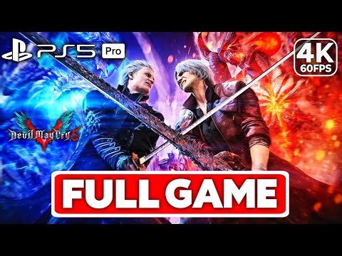 DEVIL MAY CRY 5 Gameplay Walkthrough FULL GAME [4K 60FPS PS5 PRO] - No Commentary