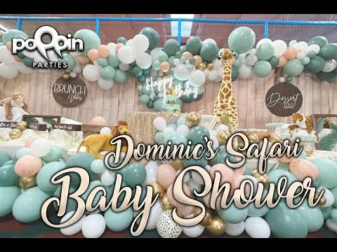 THE CUTEST SAFARI THEMED BABY SHOWER