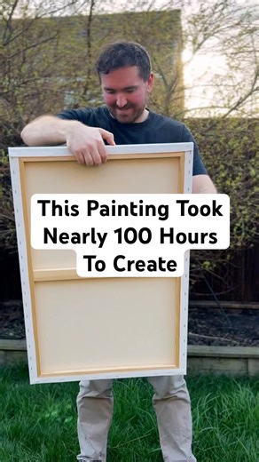 This Painting Took Nearly 100 Hours to Create