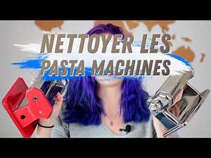 CLEAN the pasta machine !