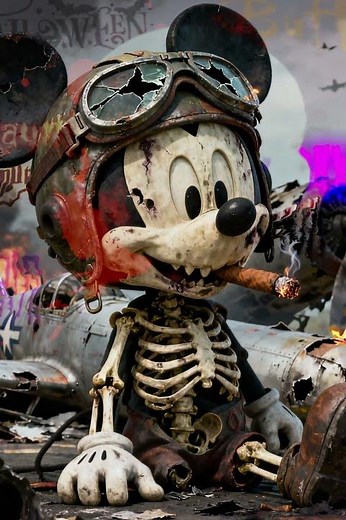 Horror Mickey Mouse: The Iconic Mouse’s Sinister Shift 🐭⚠️