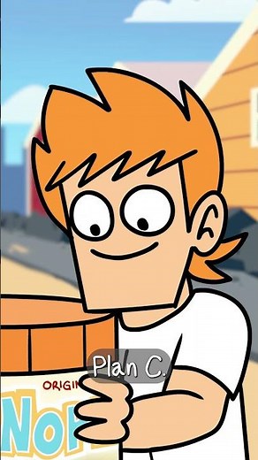 Beach, anyone? It's so dang hot. #eddsworld #animation #cartoon