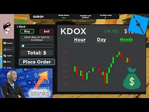 How To Make A Stock Trading Investing System UI | Roblox Scripting Tutorial