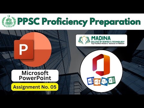 Preparing For Proficiency Test || Ms PowerPoint Assignment No. 05 || Hafiz Usman Idrees ||