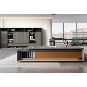 [Hot Item] Modern Executive Office Desk High End Office Furniture Manager Boss Desk