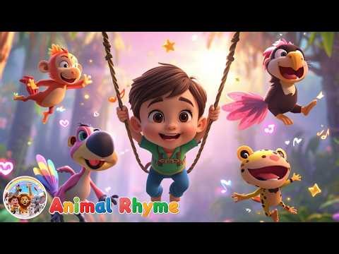 Rainforest Animal Song | Fun Jungle Movement & Swinging | Bella Kids Nature Rhymes