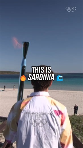 94K views · 1.1K reactions | The Olympic Flame on the edge of the sea. Sardinia welcomes the Olympic Torch Relay! : MilanoCortina2026 #Olympics #MilanoCortina2026 #TorchRelay2026 | Olympics | Facebook