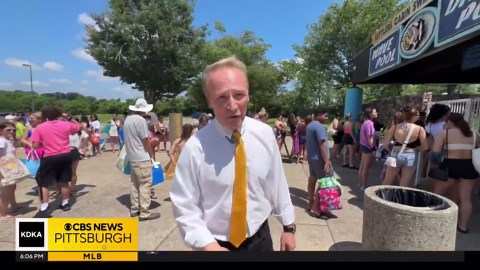 Long lines for waves pools amid extreme heat
