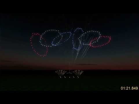 Using Finale3D simulator to create a firework show! (part 3) Centuries