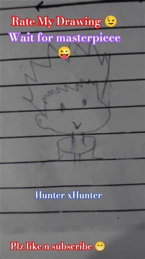 🔥Not every hunter chases beats✨ rate it plz#hunterxhunter#drawing#anime#fanart#like#subscribe