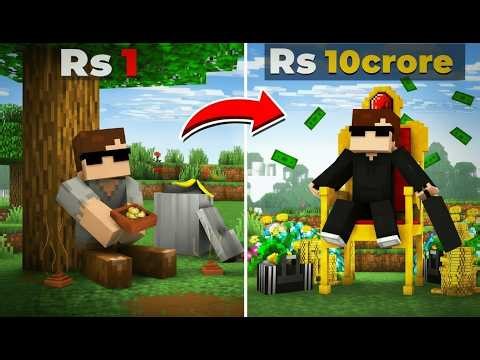 I Build A Massive Cactus Farm To Become Rich in this Public Minecraft Server | #viral #firemc