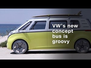 Volkswagen's electric concept bus is far out, man