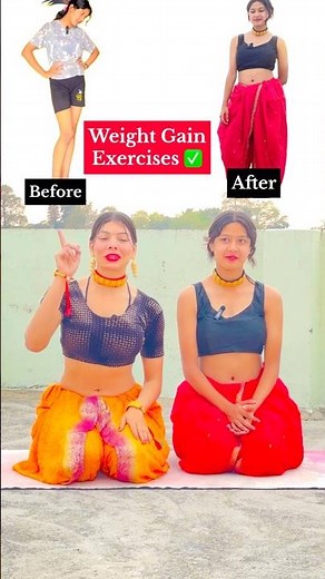 Weight gain exercises ✅.#trending #viral #fitness #youtubeshorts #health #shorts