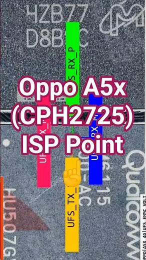 OPPO A5x CPH2725 ISP Point | Dead Boot Repair | EDL Mode Test Point | 100% Working | CPH2725 ISP